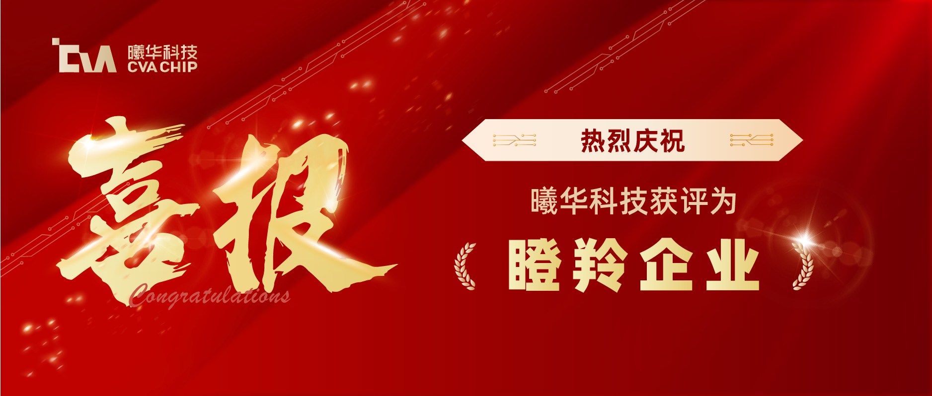 喜报｜曦华科技获评“瞪羚企业”称号